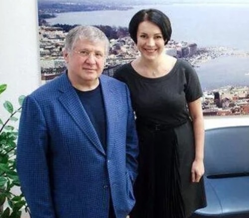 Игорь Коломойский с женой Ириной