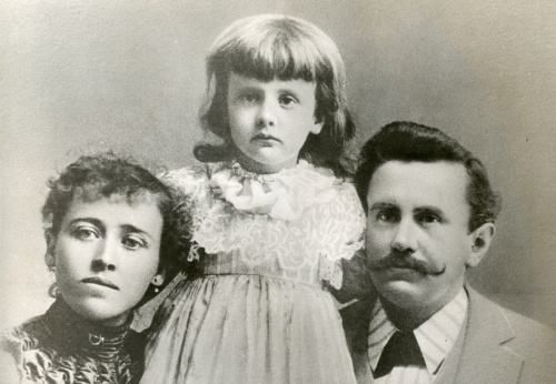 О. Генри с женой Атоль и дочкой Маргарет