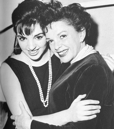 Лайза с мамой актрисой Джуди Гарленд