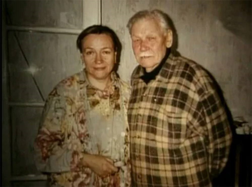 Всеволод Санаев с женой Лидией