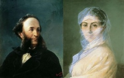 Айвазовский с женой Анной