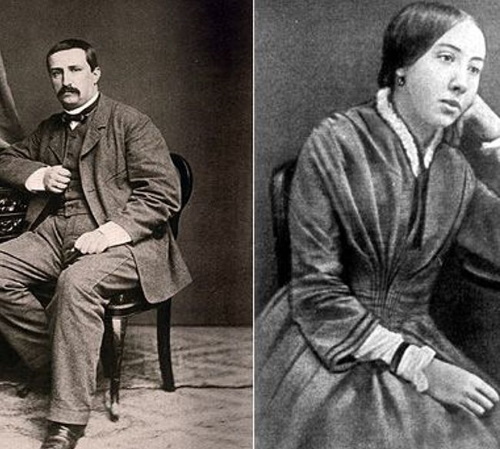 Александр Бородин и жена Екатерина